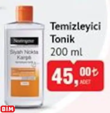 NEUTROGENA TEMİZLEYİCİ TONİK